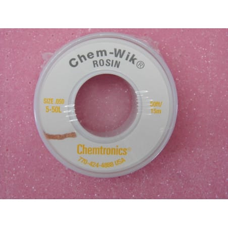 Tresse à Dessouder 1.50mm x 15M de chez CHEMTRONICS