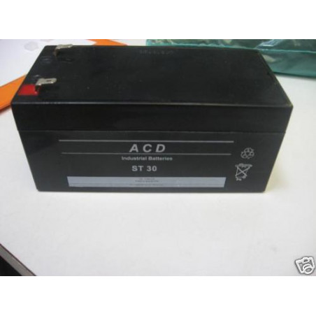 BATTERIE 12V 3.2Ah 3,5Ah NEUVE PLOMB ETANCHE 134 x 65 x 60mm 