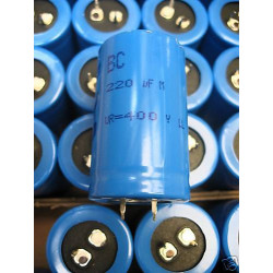 Condensateur Chimique 220µF...