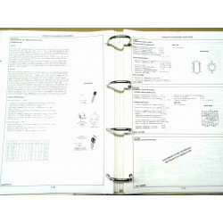 classeur HBN l'encyclotronique ~ caractéristiques et brochages de vieux composants électroniques