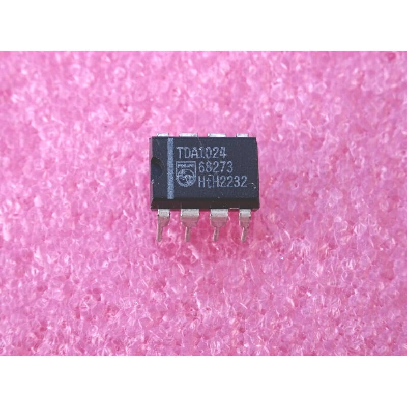 ic TDA 1024 ~ ci TDA1024 ~ Circuit intégré Philips ~ dip 8