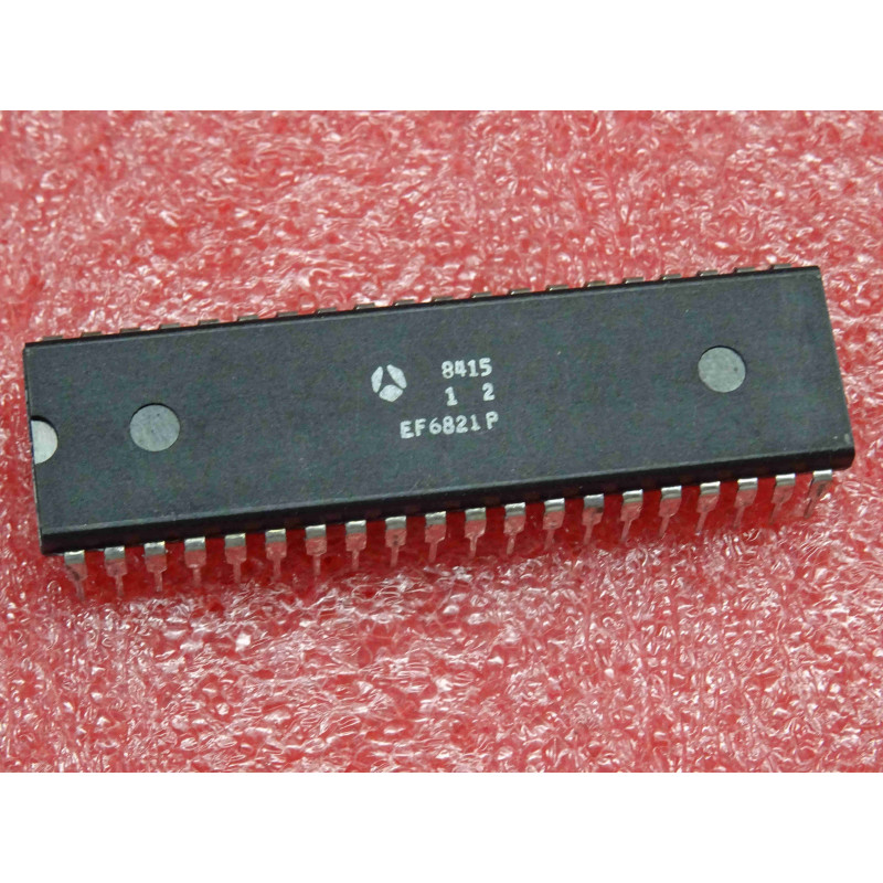 ci EF 6821 PV ~ ic EF6821PV ~ Peripheral Interface Adapter PIA 6821 ~ 40-pin thomson (5R6)