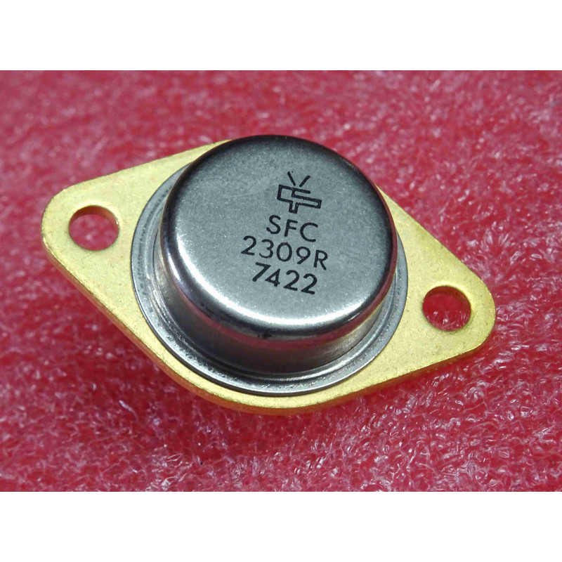 ci SFC 2309 R ~ ic SFC2309R (═ LM309) ~ Fixed Positive Voltage Regulator 5V 0.5A ~ boîtier TO-5 pattes dorées sescosem