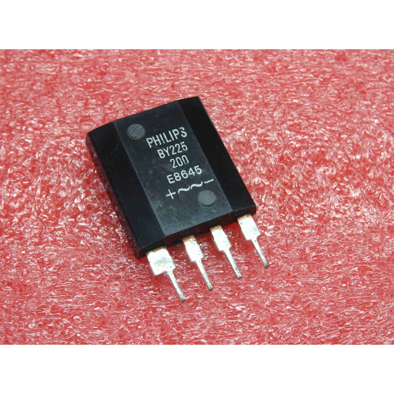 pont de diode BY 225 -200 ~ BY225-200 ~ 80V 4.8A bridge rectifier Philips