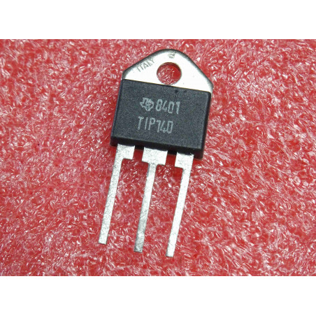 Lot de 2 : transistor TIP 140 ~ TIP140 Si NPN, Vce max 60V, Ic max 10A, hFE 500