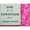 saphir diamant Europson de remplacement pour Philips GP204