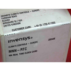 invensys climate controls MNN-RTC ~ 200446 ~ MN real time clock card (L12A)