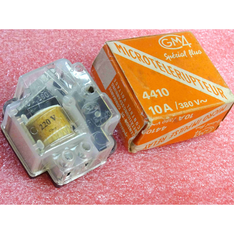 GM4 microtélérupteur 4410 10A 380Vac ~ micro impulse relay , mikrofernschalter