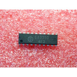 ci LA 3390 ~ ic LA3390 ~ PLL FM MPX demodulator with post amplifier ~ DIL-20 sanyo (PLA006)