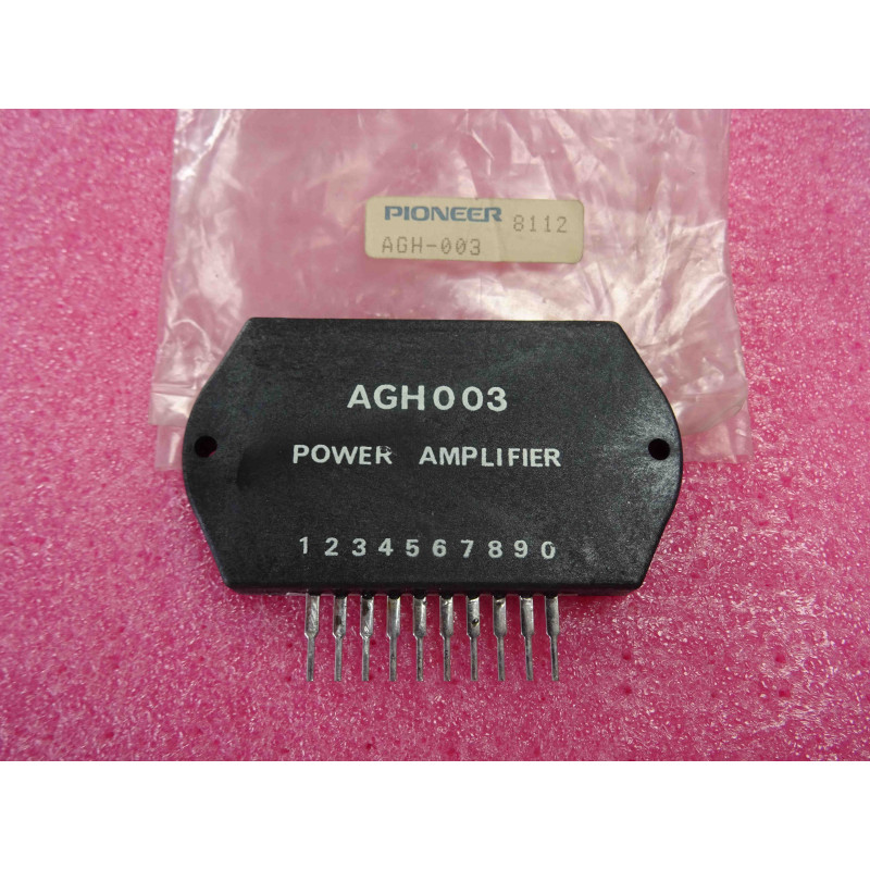 Power Amplifier AGH-003 ~ Module Pioneer AGH003 date code:8112 ic NOS