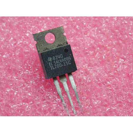 régulateur TL 780 -15C ~ 15v positive voltage regulator TL780-15C ~ TO-220 texas instruments