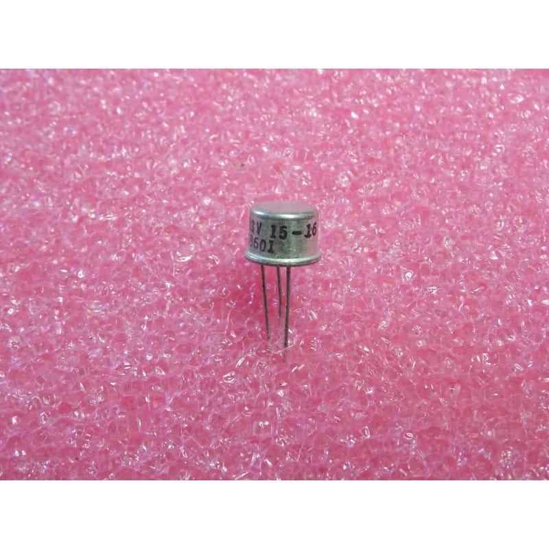 Lot de 3: transistor BSV 15-16 ~ 5W epitaxial Si PNP transistor BSV15-16 ~ -Vce 40V -Ic 1A hFE 20 ~ TO-39 SGS (5P1)