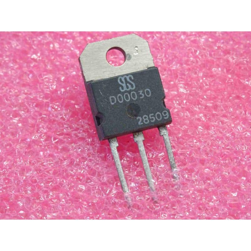 transistor SGS D00030 ~ 125W high voltage high power fast switching NPN Si darlington SGSD00030 ~ Vce 400v Ic 28A hFE 20 (4I1)