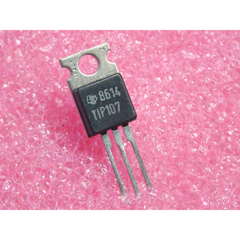 Lot de 3: transistor TIP 107 ~ PNP Si darlington power transistor TIP107 (complementary NPN TIP102) Vce 100V Ic 8A (5P1)