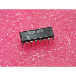 ci: NE 558 N ~ ic: NE558N ~ DIP16 ~ Quad timer (PLA016)