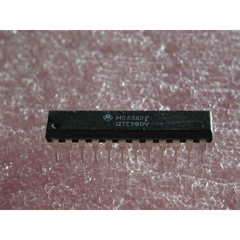 ci MC 3362 P  ~ ic MC3362P dip 24 étroit  Motorola Circuit Intégré NOS ~ Low-Power Narrowband FM Receiver