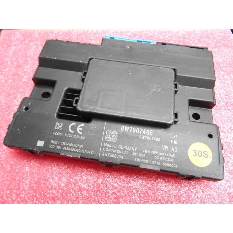 interface for data bus (gateway) 8W7-907-468-H10 ~ cGW RDW max+ eCall (10.07.2015) Volkswagen Audi Skoda