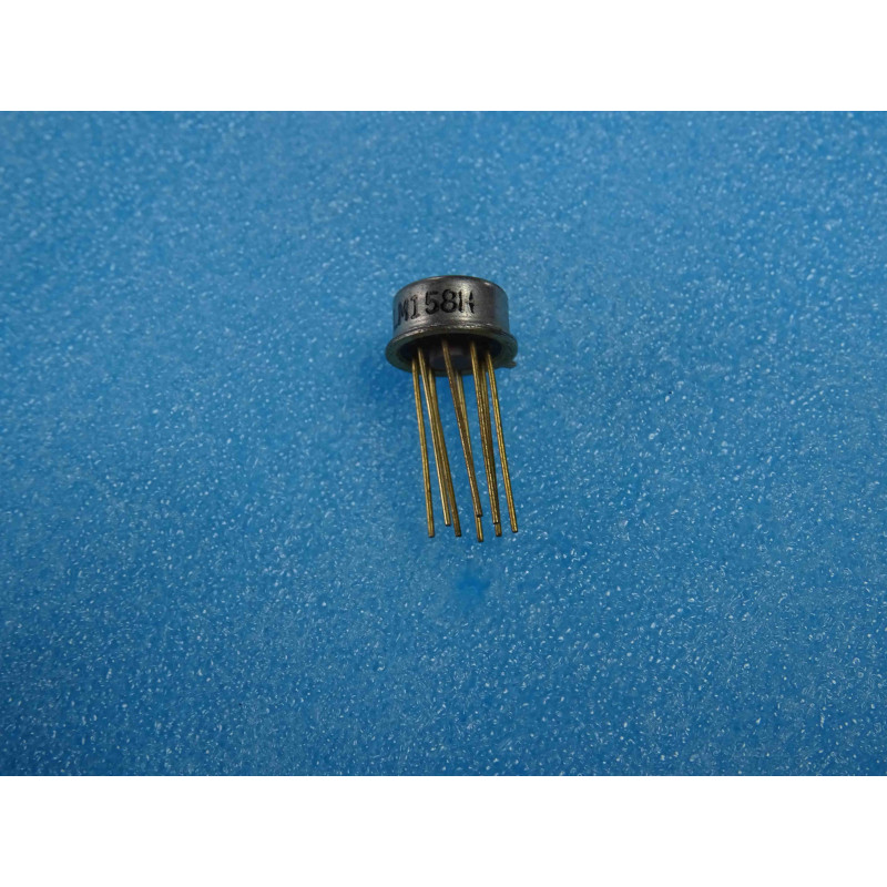 ci LM158H ~ ic LM158 H Boîtier Métal pattes dorées NS   Circuit Intégré NOS