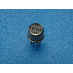 ci LM101A ~ ic LM101 A Boîtier Métal 8 Pattes Dorées Circuit Intégré NOS