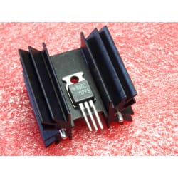 Lot de 10: Aavid Thermalloy dissipateur ML97/38WPINS Extruded Aluminium Heat Sink TO220 TO218 5°C/W ~ 42x38x25mm (K6)