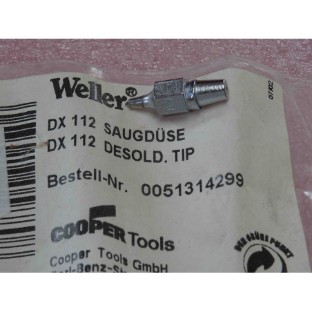 DX112 Weller  Buse sans filetage  1mm  T0051314299 pour DSX80 et DXV80