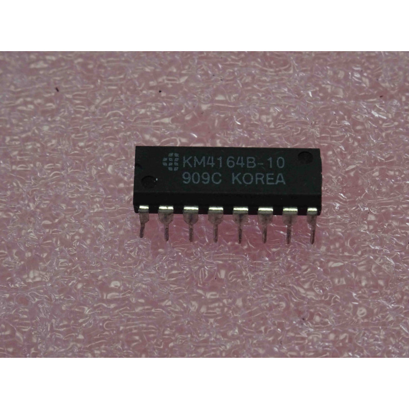 ci KM 4164 B -10 ~ ic KM4164B-10 Ram 64k de chez Samsung (5I1)