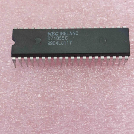 ci D71055C ~ ic UPD71055C ~ µPD71055 C dip40 de chez NEC D71055 (PLA039)