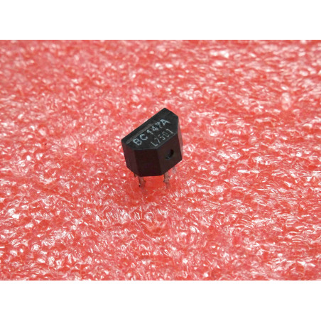 Lot de 3: transistor BC 147 A ~ NPN transistor BC147A (complementary PNP BC157A) ~ Vce 45v Ic , 100mA (5P2)