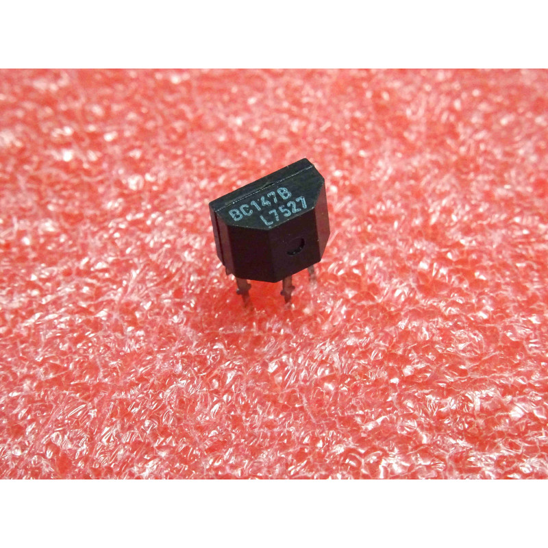 Lot de 3: transistor BC 147 B ~ NPN transistor BC147B (complementary PNP BC157B) ~ Vce 45v , Ic 100mA (5P2)