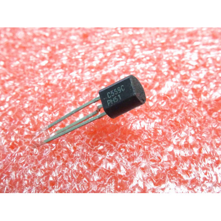 Lot de 15: transistor BC 559 C ~ PNP Si low noise transistor BC559C ~ Vce -30Vdc , Ic -100mAdc ~ boîtier TO-92E (5P2)