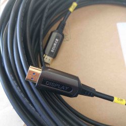 Cordon HDMI 2.0 4K 60Hertz ACTIF FIBRE OPTIQUE Longueur 30M unidirectionnel CORHDMIFOM-30 (K10)