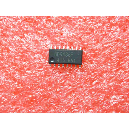 ci cms BD 9486 F ~ ic smd BD9486F ~ 1ch Boost up type White LED Driver for large LCD ~ boîtier SOP-16 , ROHM Semiconductor