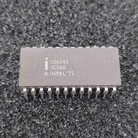 ci D3624A ~ ic D3624 A ci Boîtier Céramique dip24 de chez INTEL  (TIRO2)