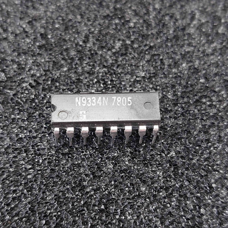 ci N9334N ~ ic N9334 N  Integrated Circuit dip16 Signétics  F93334 (TIRO2)