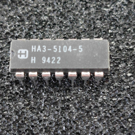 ci HA3-5104-5 ~ ic HA3 5104-5 Integrated Circuit dip14 de Harris (TIRO2)