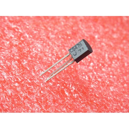 Lot de 10: transistor BC 547 B ~ silicon NPN amplifier transistor BC547B ~ Uce 45Vdc , Ic 100mAdc (5P2)