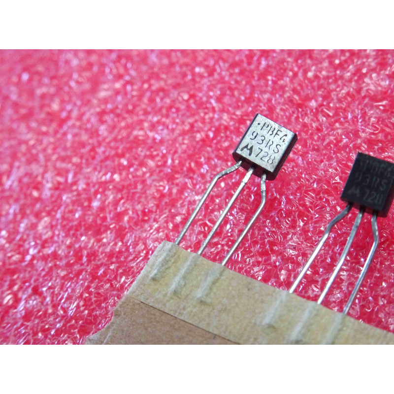 Lot de 10: transistor PBF 493 RS (amplification BF vidéo) high voltage PNP Si transistor PBF493RS ~ VCE -300Vdc,Ic -500mA (5P2)