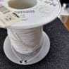 Bobine de 145m : fil KZ0505 EF24-07 KZ05-05 0.22mm² 7 Brins PTFE Blanc Nexans