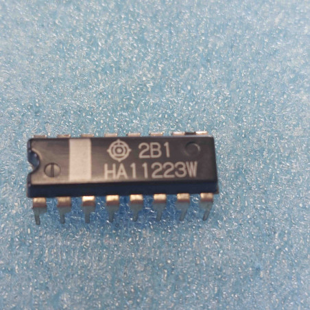 ci HA11223W ~ ic HA11223 W  Integrated Circuit dip 16New Old Stock de  Hitachi