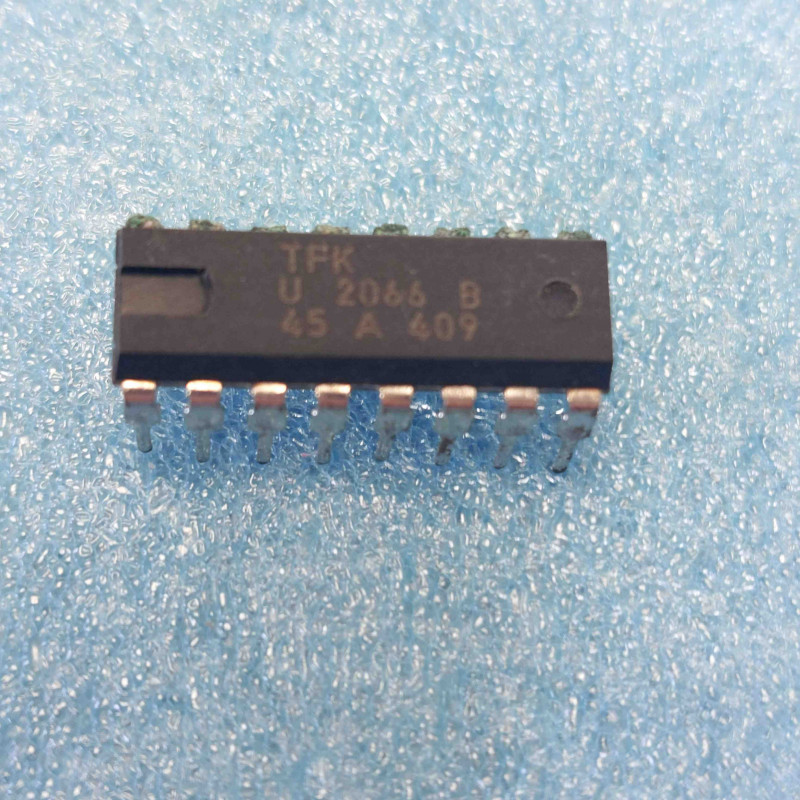 ci U2066B ~ ic U2066 B Integrated Circuit dip 16 TFK  New Old Stock (PLA014)