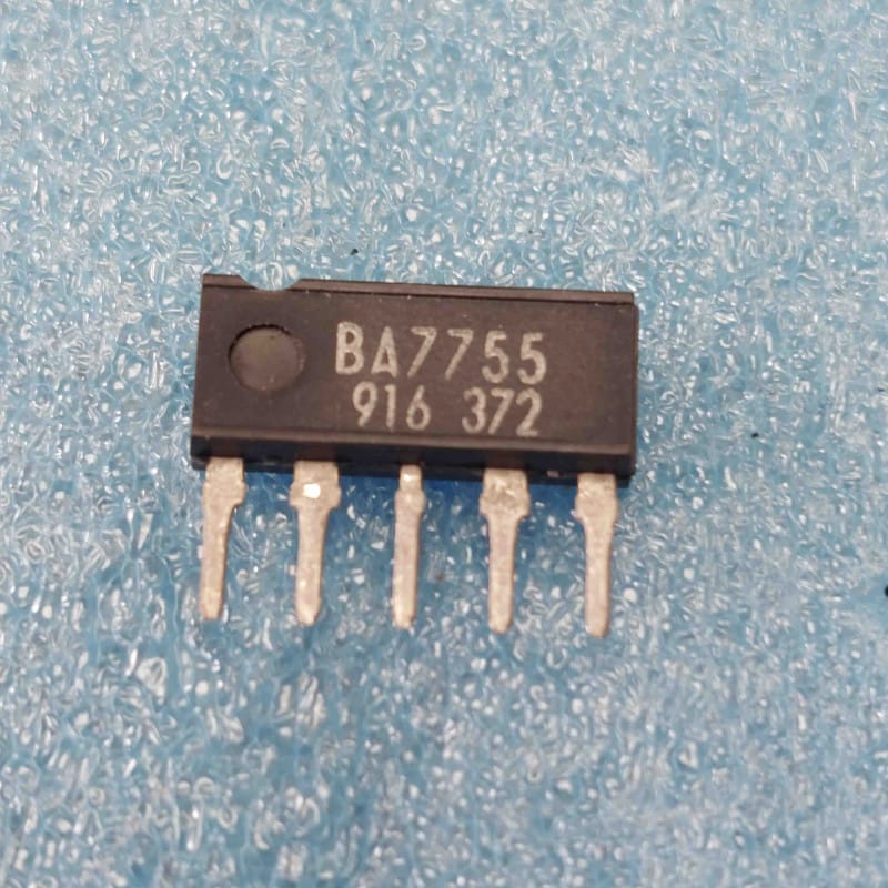 ci BA7755 ~ ic BA7755 Integrated Circuit Sip5 New Old Stock de chez Rohm