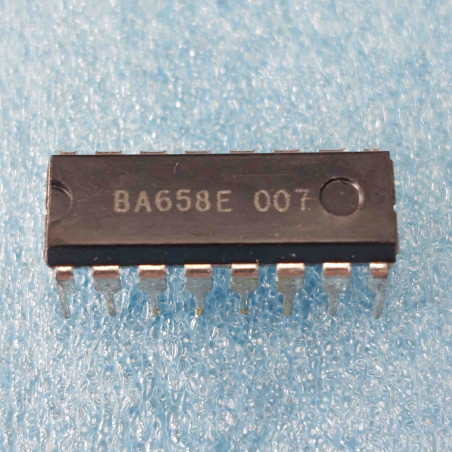 ci BA658E ~ ic BA658 E Integrated Circuit dip16 New Old Stock de chez Rohm