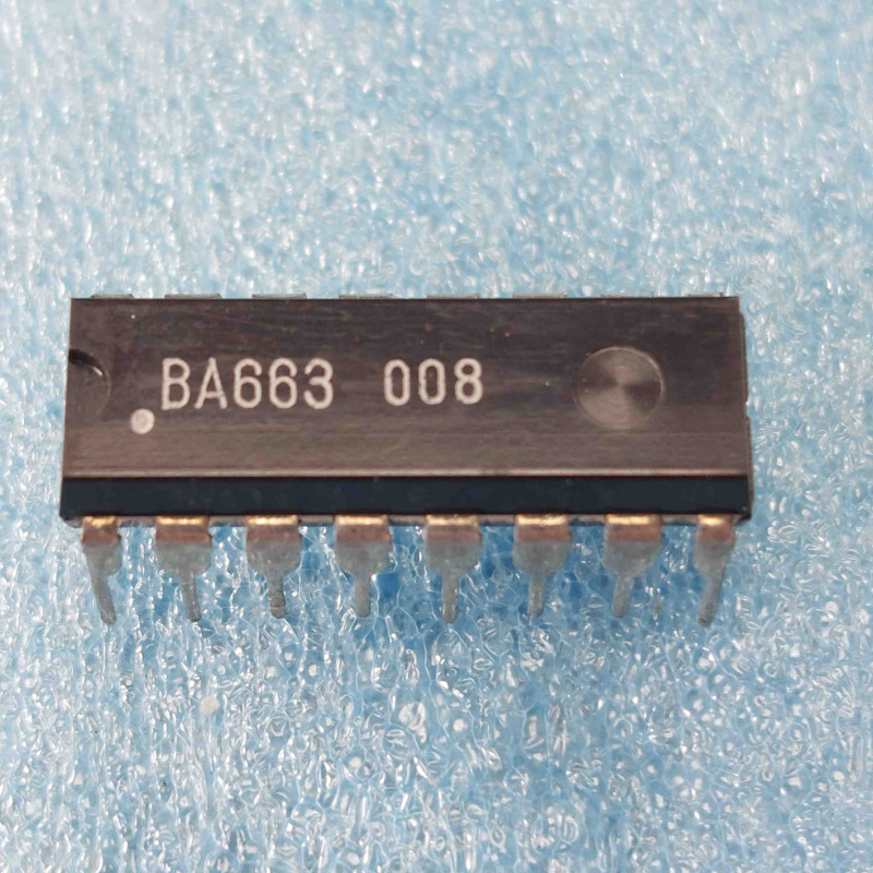 ci BA663 ~ ic BA663 Integrated Circuit dip16 New Old Stock de chez Rohm