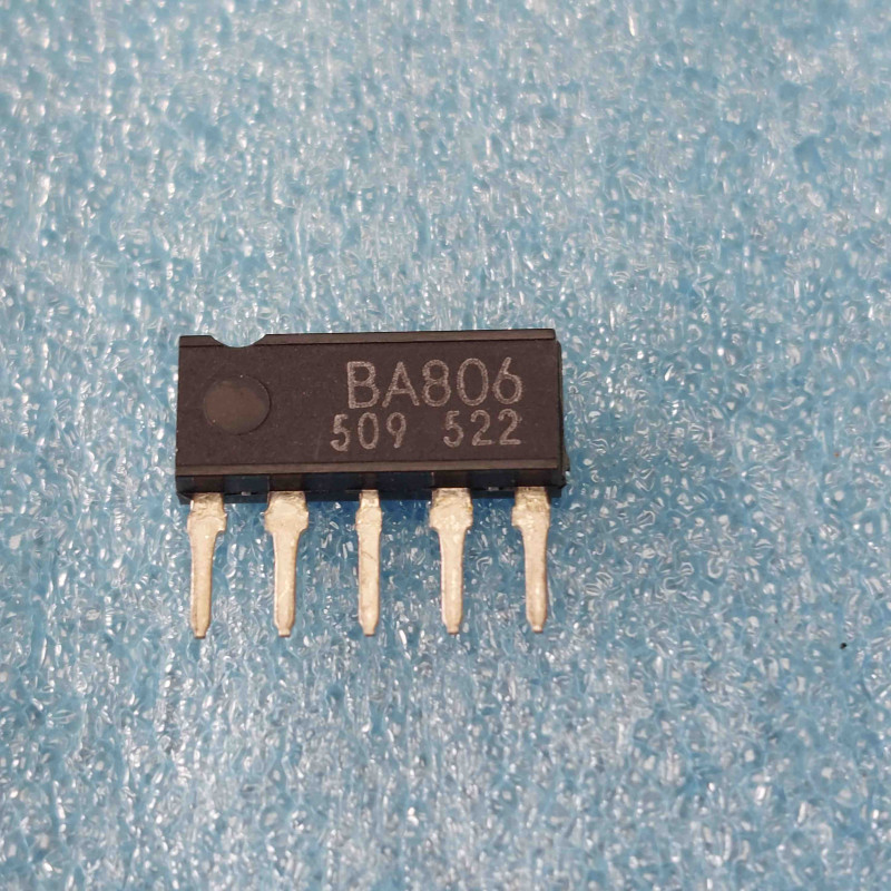 ci BA806 ~ ic BA806 Integrated Circuit Sip5 New Old Stock de chez Rohm