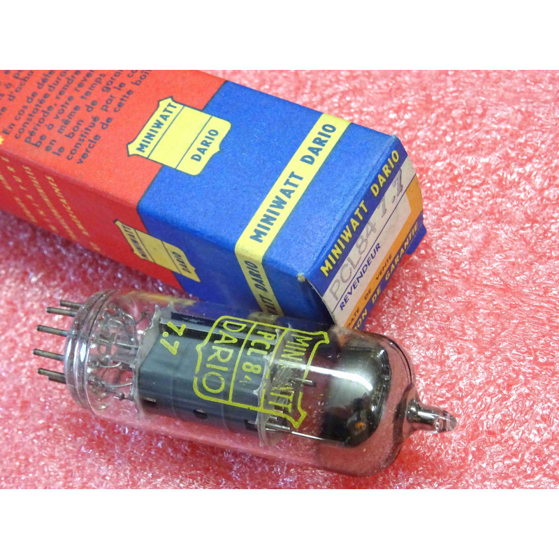 dario tube PCL 84 ~ Triode-Pentode PCL84 7.7 ~ 9-pin miniature B9A