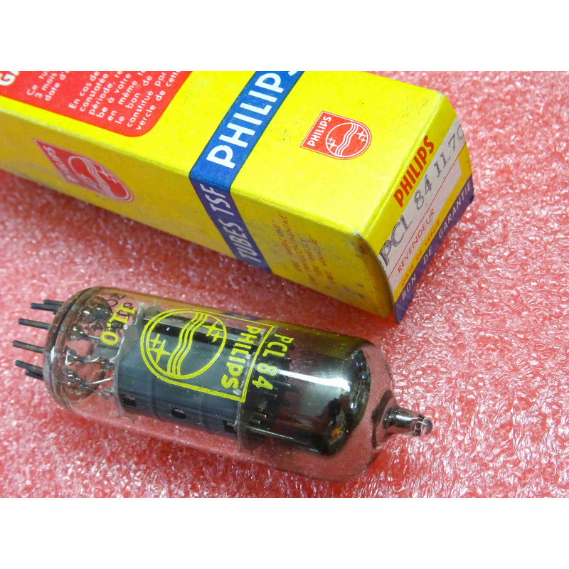 Lot de 2: tube PCL 84 ~ Triode-Pentode PCL84 11.0 Philips ~ 9-pin miniature B9A