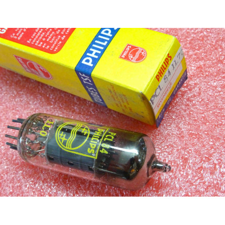 Lot de 2: tube PCL 84 ~ Triode-Pentode PCL84 11.0 Philips ~ 9-pin miniature B9A