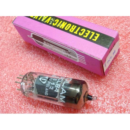 Lot de 2: olam tube PCL 84 triode-pentode PCL84 electronic valve (identical to 15TP7 15DQ8) 9pin miniature B9A ~ Uf 15V If 0.3A