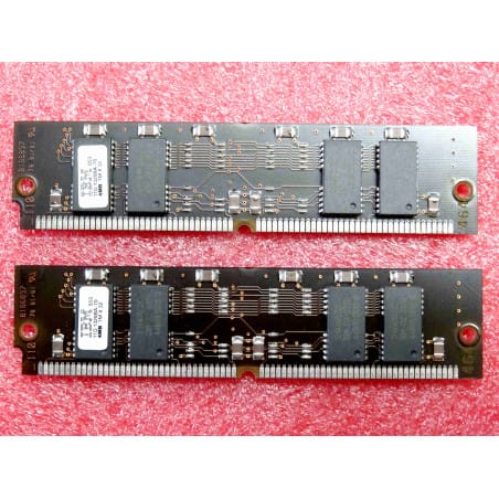 Lot de 2 barettes IBM 11D 1320BA-70 ~ 4MB , 1Mx32 , 70ns , 72-pins (2x36-pins) , SIMM memory RAM