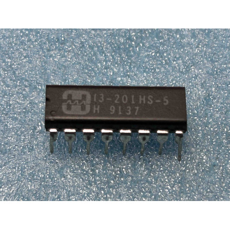 ci I3-201HS-5 ~ ic I3-201 HS-5 dip 16 de chez HARRIS Integrated Circuit NOS (TIRO03)